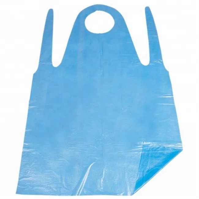 Disposable SMS fabric lab coat with knit cuff and collar 5