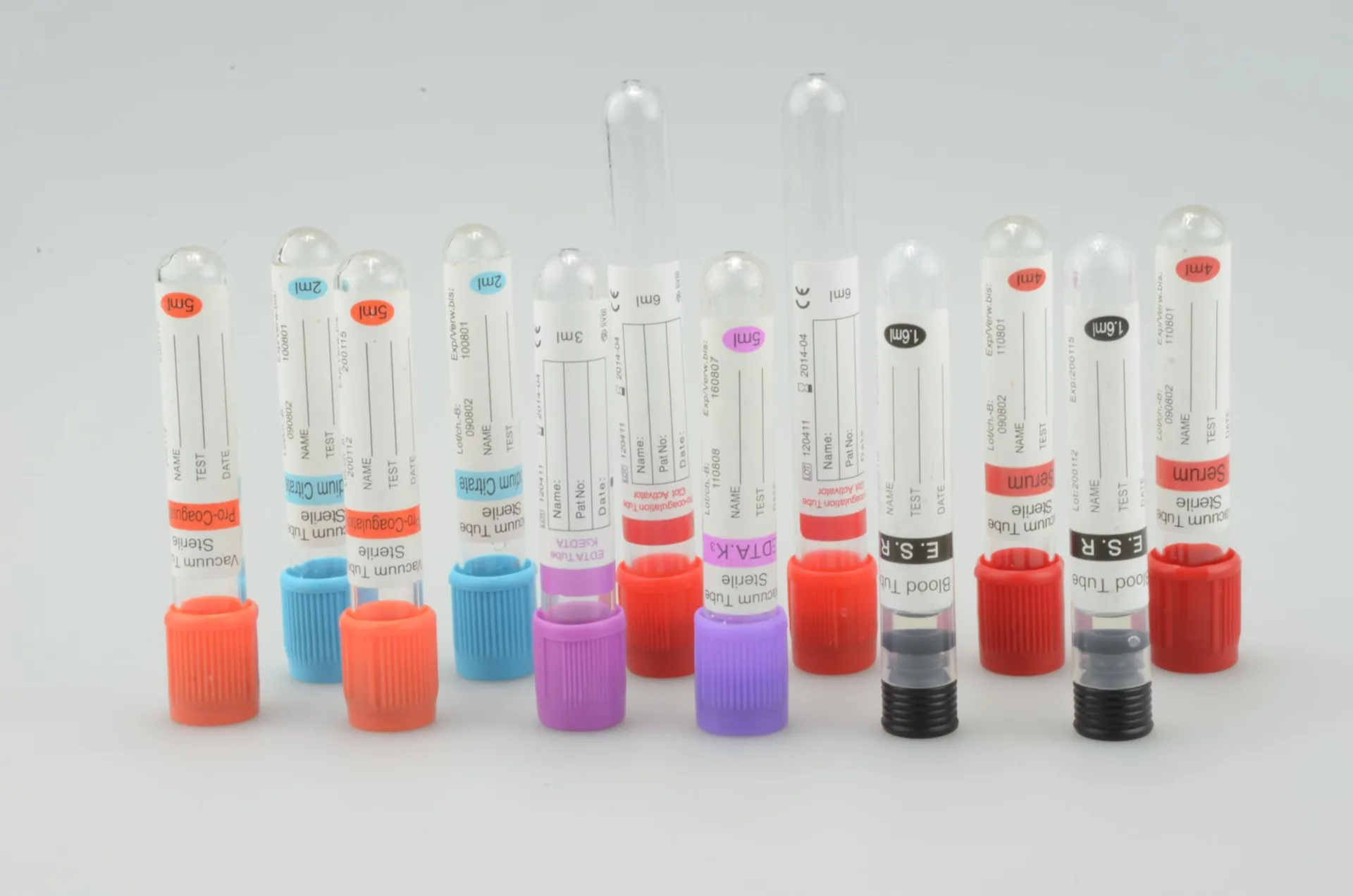 Disposal Vacuum Blood Collection Tube 6