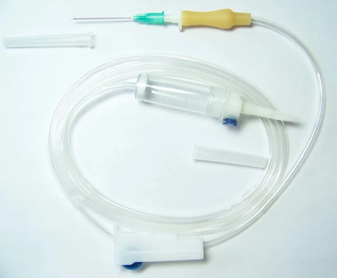 Medical Adult/Pediatric IV infusion set with needle CE,ISO 8