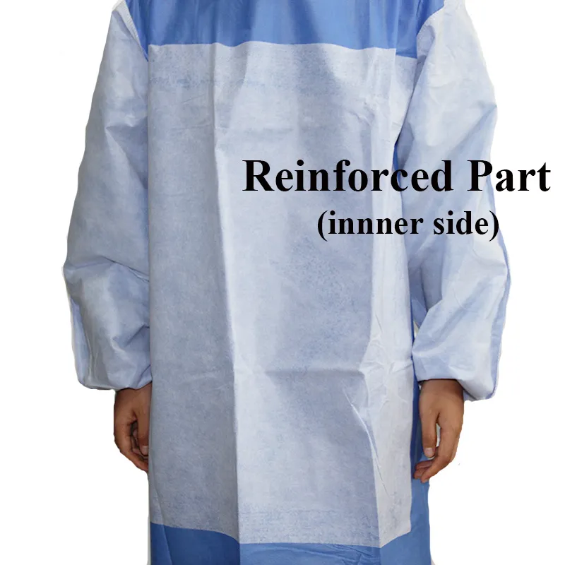 Disposable sterile hospital Ultrasonic stitch surgical gowns 11