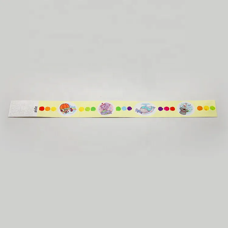 Paper ID bracelets