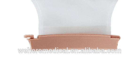 One piece open type colostomy bag ostomy bag with clip 8