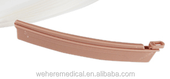 One piece open type colostomy bag ostomy bag with clip 10