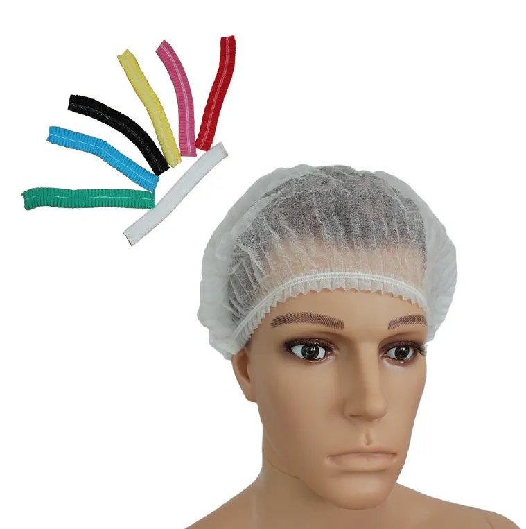 Disposable surgical Non woven Clip Cap/hat use in Operating Theatre by surgeons and nurses 9