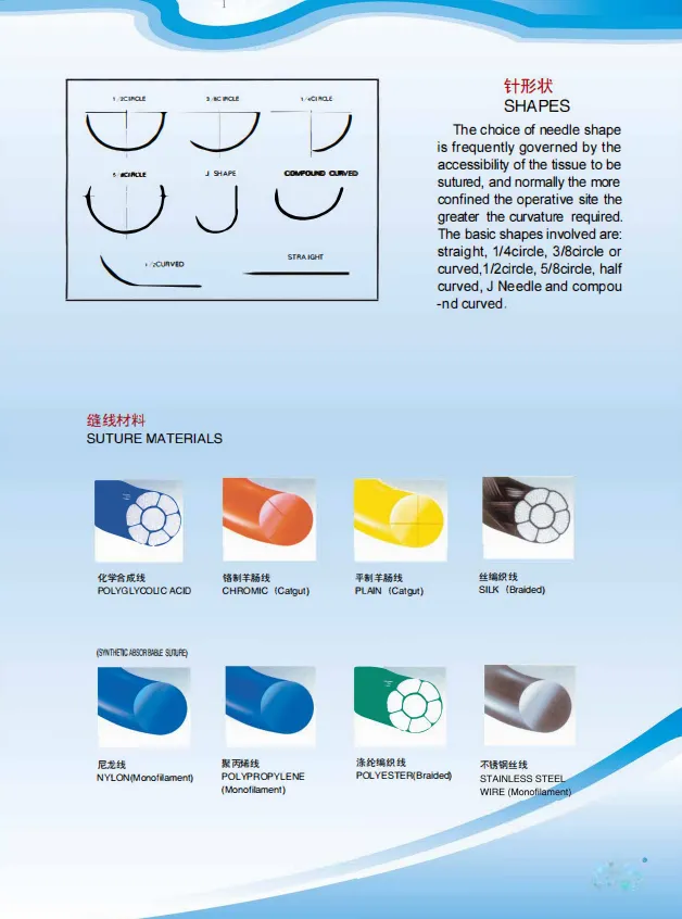 polyester braided suture