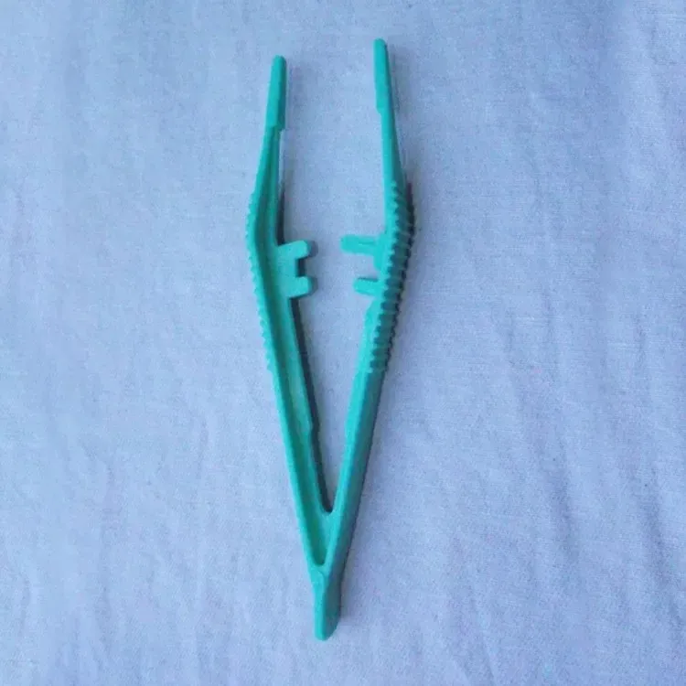 Disposable medical surgical plastic tweezers/forceps 9