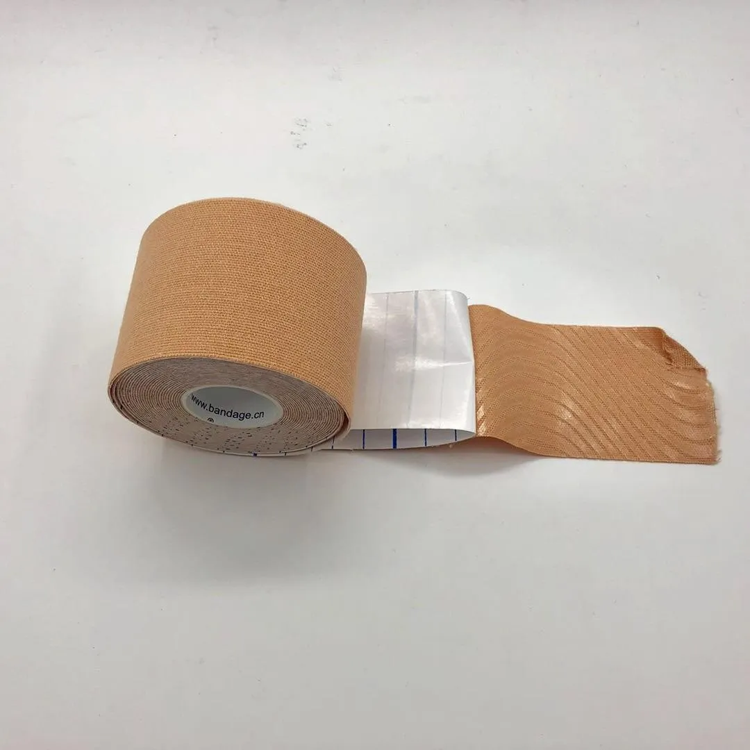 Uvioresistant Red Color Adhesive Kinesiology Sport Muscle Tape 2