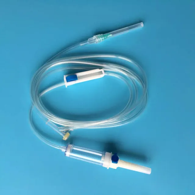 Disposable medical infusion set Sterile iv infusion set