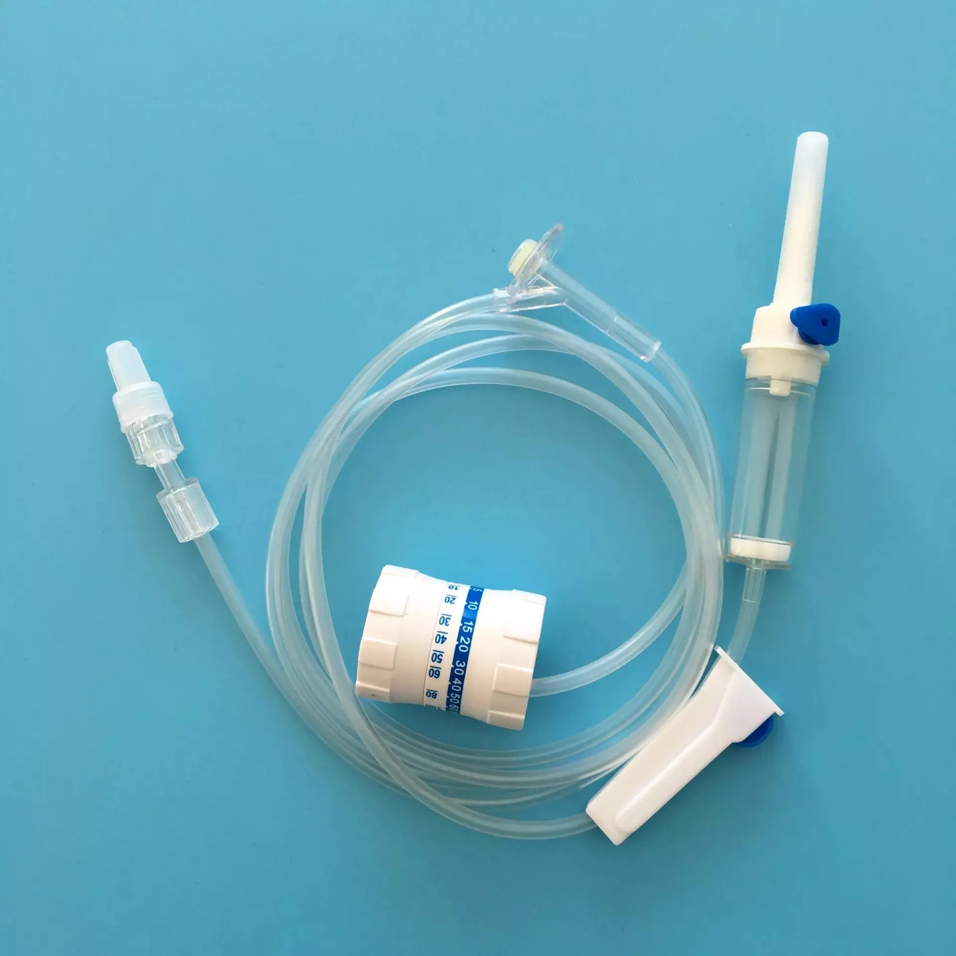 Disposable medical infusion set Sterile iv infusion set 5
