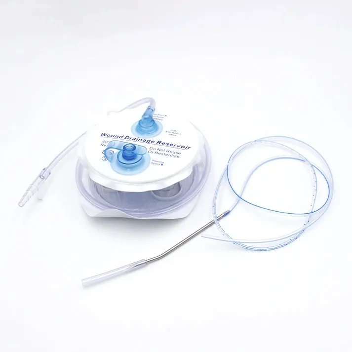 Medical disposable spring type Closed Wound Drainage System 3