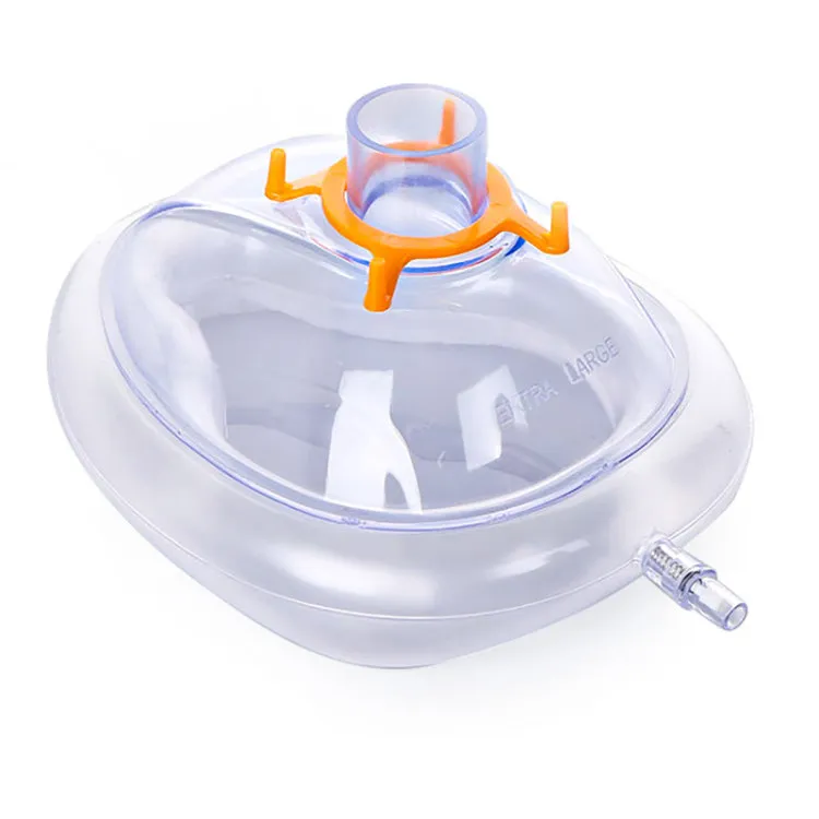 Disposable PVC Anaesthetic Face Mask Medical 6