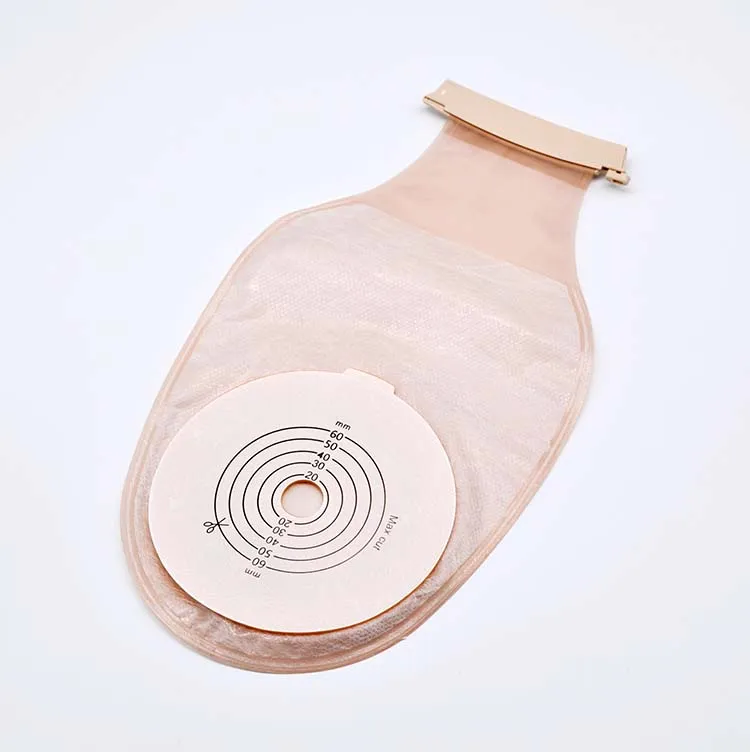One-piece colostomy bags (piece artificial anus bag) hydrocolloid adhesive 2