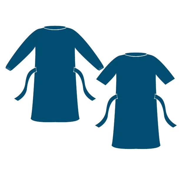 Disposable sterile surgical patient gown 3