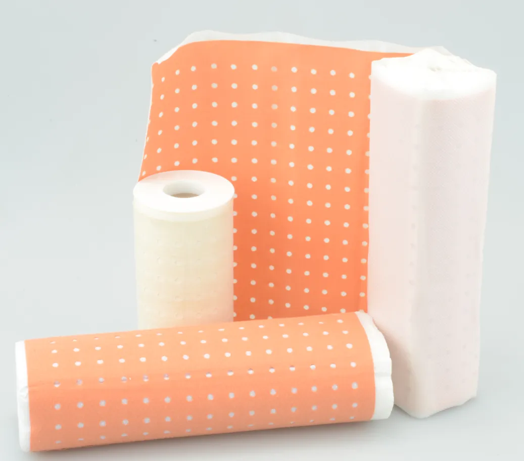 Freely Cloth Breathable Non-woven Permeability Tape With Small Hole For Medical Use