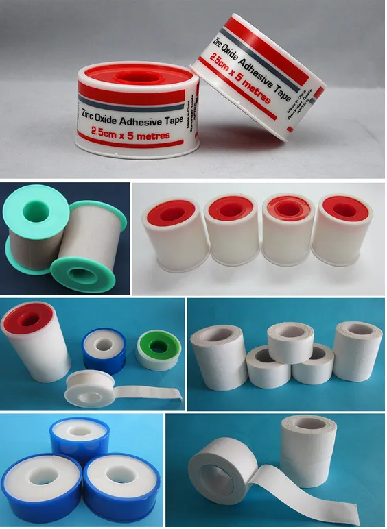 Hospital Medical Adhesive Zinc Oxide Plaster Tape 4
