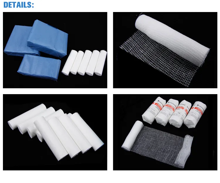 Medical PBT Soft and Confortable Absorbent Elastic Gauze Bandage 5