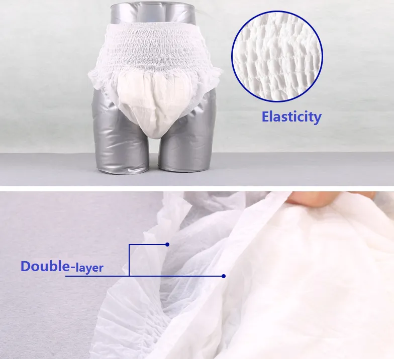 Large Size Adult Diaper for Elderly and Patients in Hospital 4