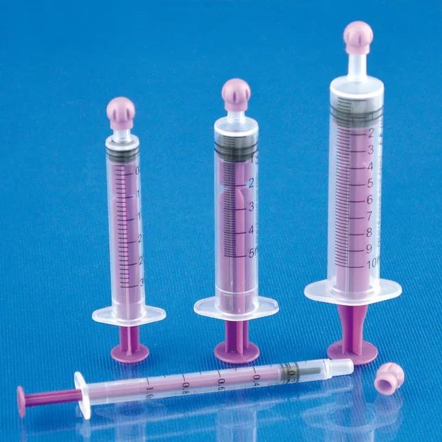 Medical Colorful Plastic Oral Feeding Syringe with Tip Cap 3