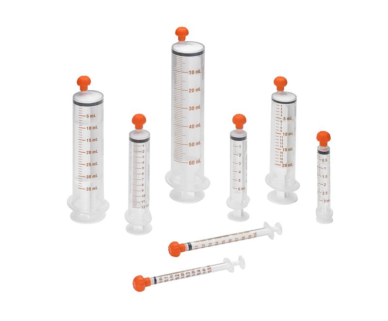 Disposable oral feeding syringe with all sizes 3
