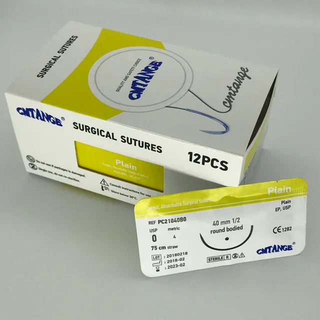 CE ISO medical surgical dental suture nylon thread practice