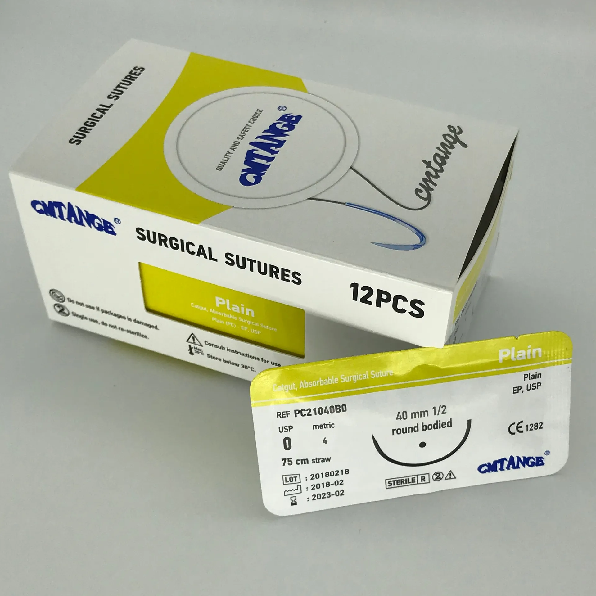 CE ISO medical surgical dental suture nylon thread practice