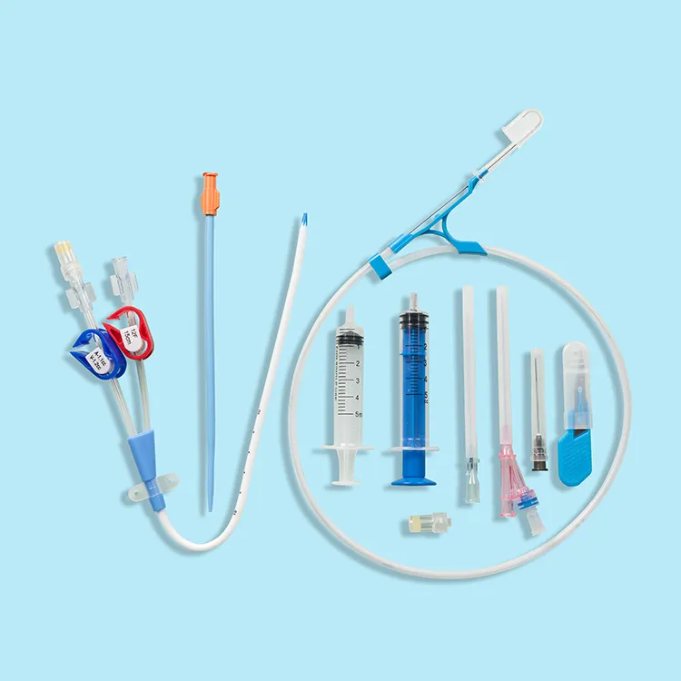 Disposable Double-lumen Hemodialysis Catheter Kits
